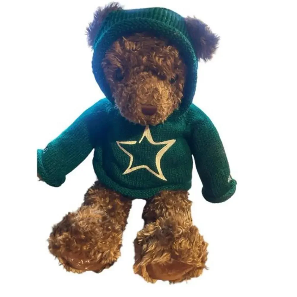 Bear VTG Gund Hope Millenium 2000 Plush 26" Teddy Bear Green Hoodie Limited Kauf